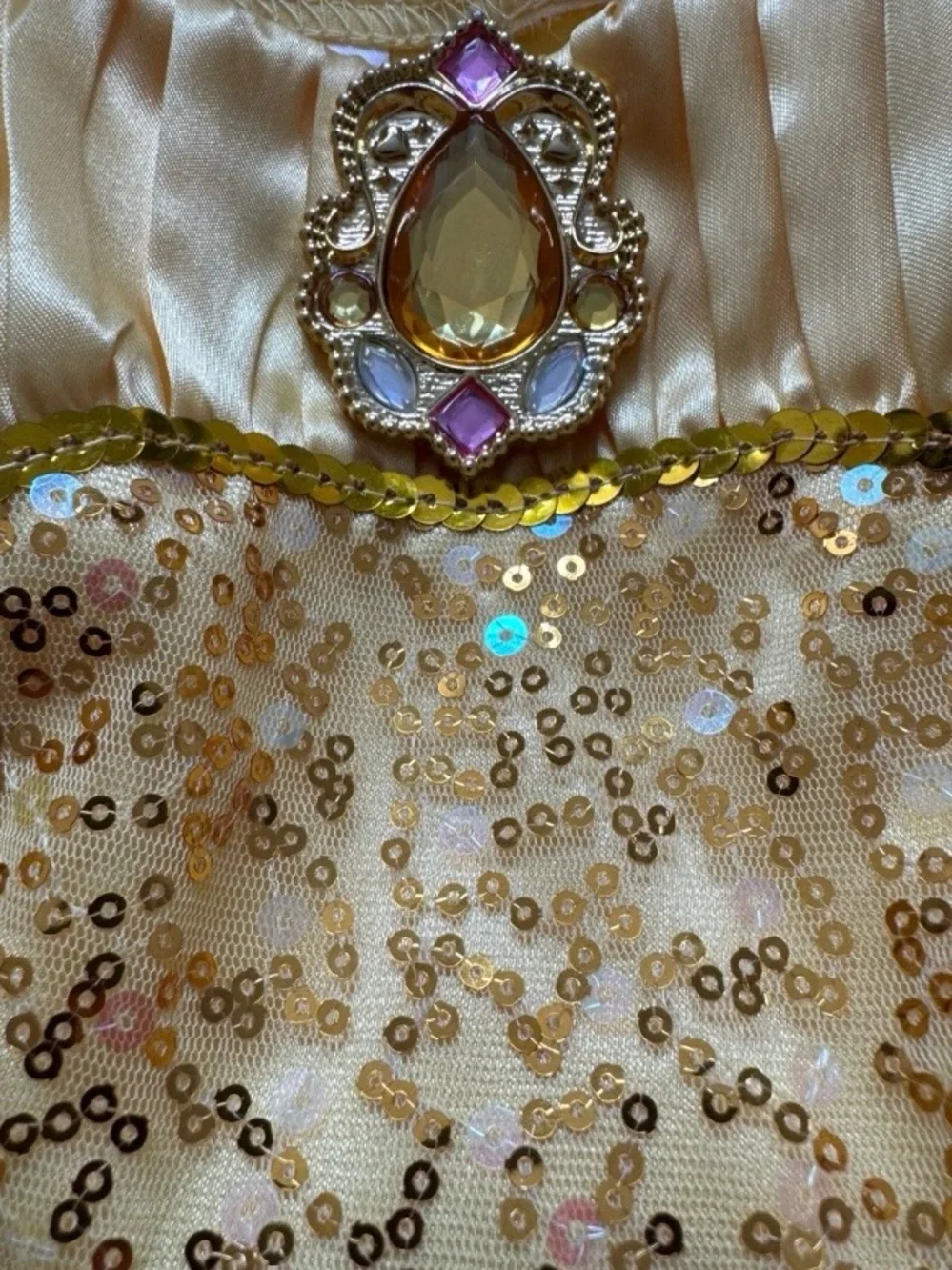 NWT Original Disney Store Belle Beauty & the Beast Costume Size 3+